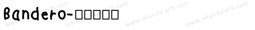 Bandero字体转换