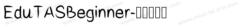 EduTASBeginner字体转换