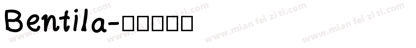 Bentila字体转换