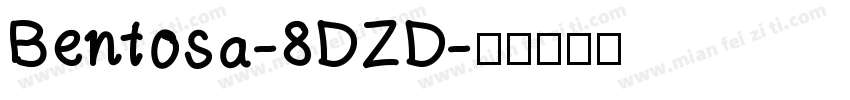 Bentosa-8DZD字体转换