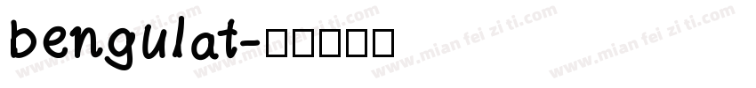 bengulat字体转换