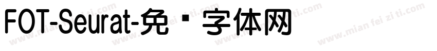 FOT-Seurat字体转换
