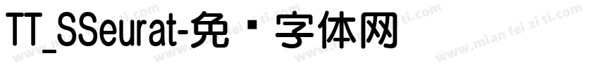 TT_SSeurat字体转换