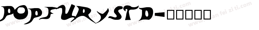 PopFuryStd字体转换