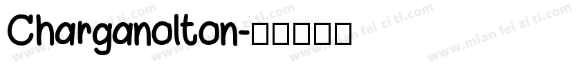 Charganolton字体转换