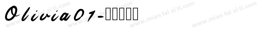 Olivia01字体转换