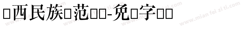 广西民族师范学院字体转换