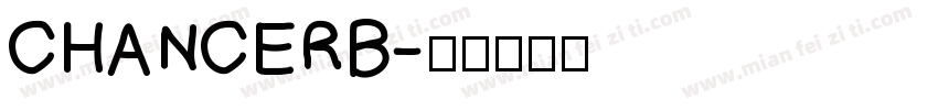 CHANCERB字体转换