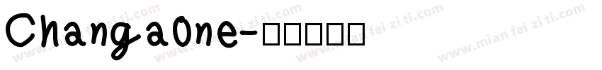Changa0ne字体转换