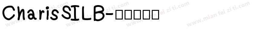 CharisSILB字体转换