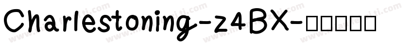 Charlestoning-z4BX字体转换