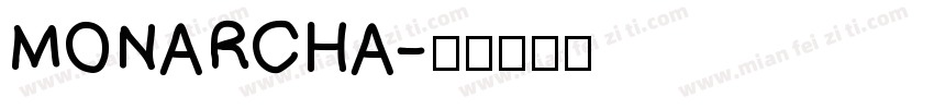 MONARCHA字体转换