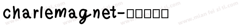 charlemagnet字体转换