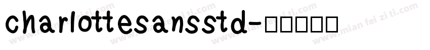 charlottesansstd字体转换