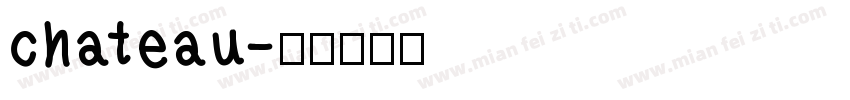 chateau字体转换