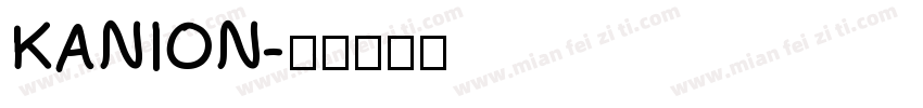 KANION字体转换