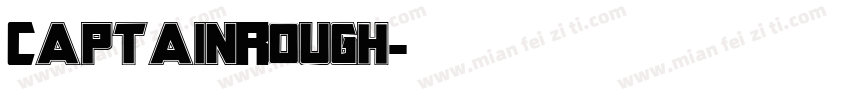 CaptainRough字体转换