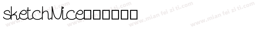 sketchNice字体转换