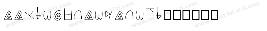 aaqinghuanyaunti字体转换