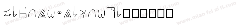 zihuancaiyunti字体转换