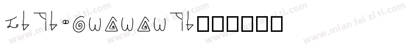 ziticgnananti字体转换