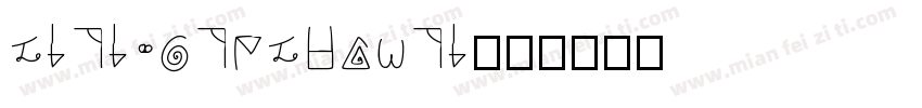 ziticgtezhanti字体转换