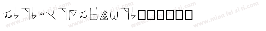 ziticqtezhanti字体转换