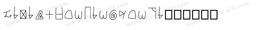 zixiaohunlingyunti字体转换
