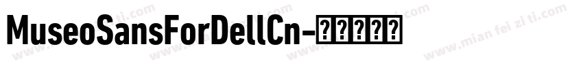 MuseoSansForDellCn字体转换