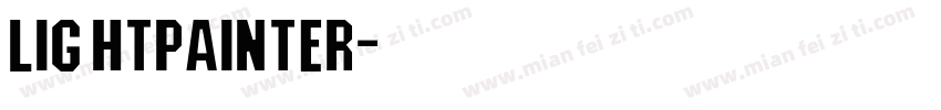Lightpainter字体转换