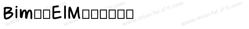 Bim-1ElM字体转换