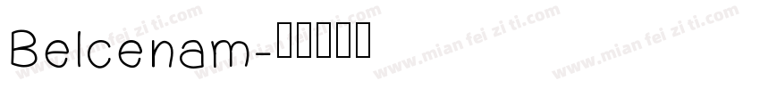 Belcenam字体转换
