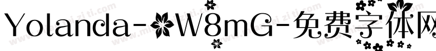 Yolanda-0W8mG字体转换