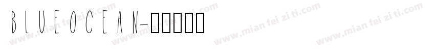 BLUEOCEAN字体转换