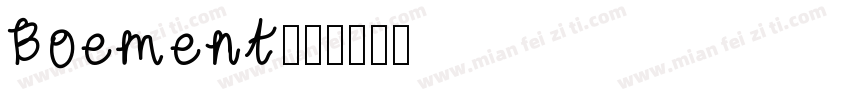 Boement字体转换