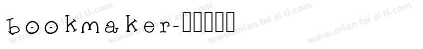 bookmaker字体转换