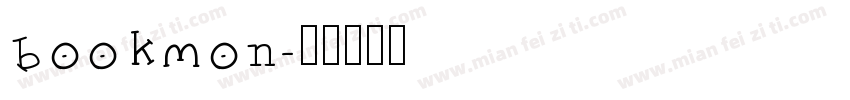 bookmon字体转换