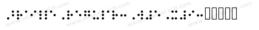 BrailleRegular-W5X9字体转换