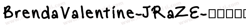 BrendaValentine-JRaZE字体转换