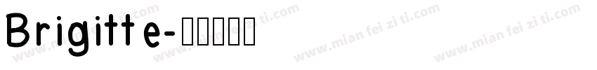 Brigitte字体转换