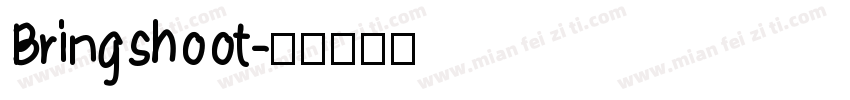 Bringshoot字体转换