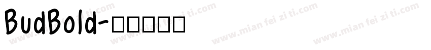 BudBold字体转换
