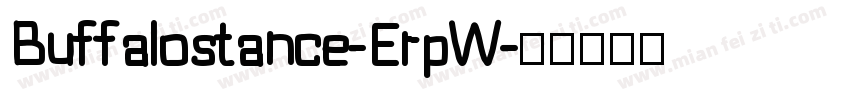 Buffalostance-ErpW字体转换