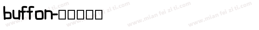 buffon字体转换