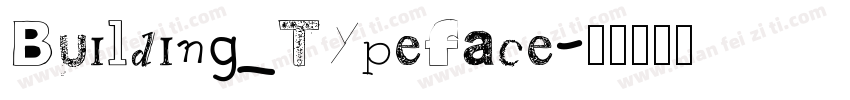 Building_Typeface字体转换