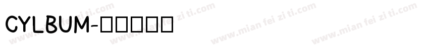 CYLBUM字体转换