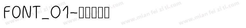 FONT_01字体转换