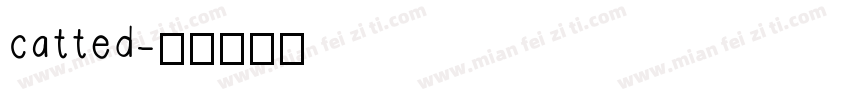 catted字体转换
