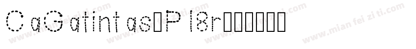 CaGatintas-P18r字体转换