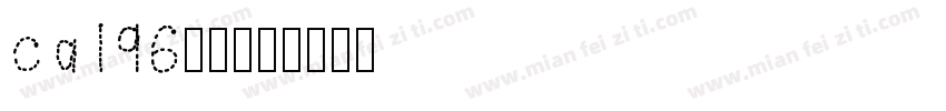 ca196字体字体转换
